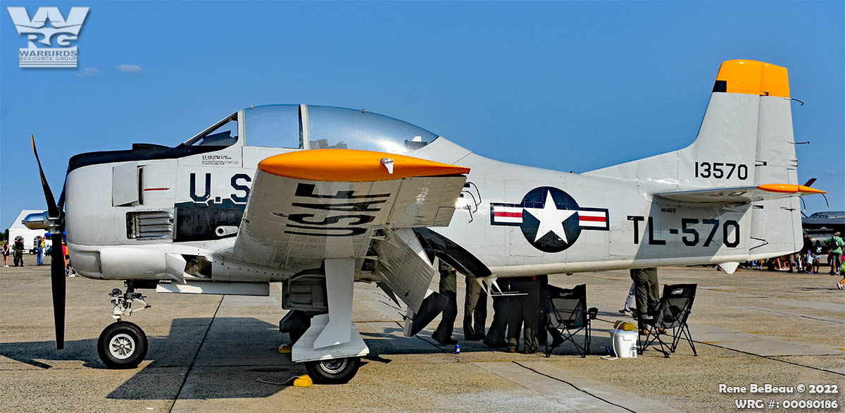 North American Aviation T-28 Trojan/Fennec Registry - A Warbirds Resource  Group Site