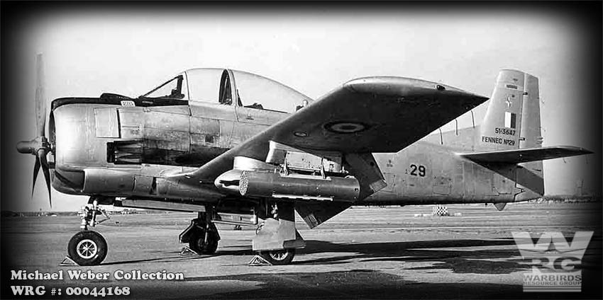 T-28 Trojan 51-3647 WRG# 00044168