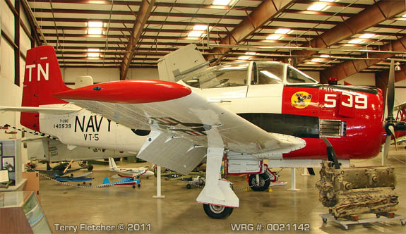 T-28 Trojan Bu. 140539 WRG# 0021142