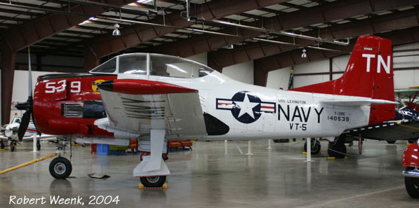 T-28 Trojan Bu. 140539